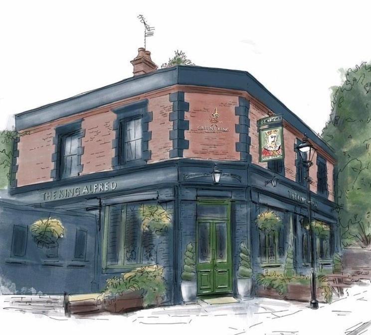 The King Alfred Pub Hotel Winchester Exterior photo